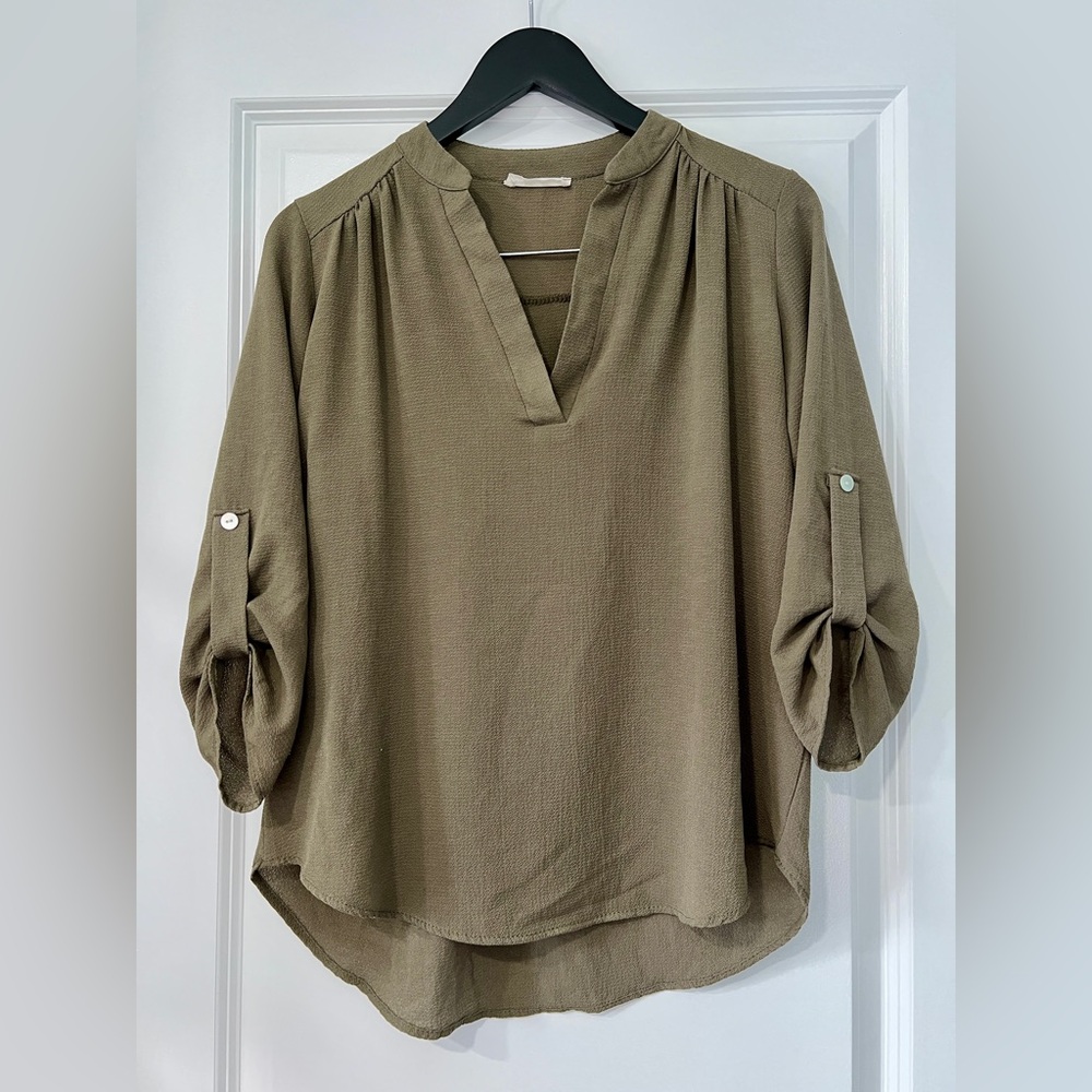 Boutique 3/4 Sleeve Blouse, Small